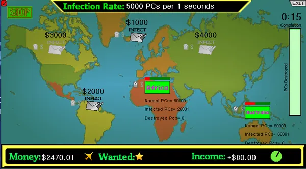 Mal-Wars screenshot 1