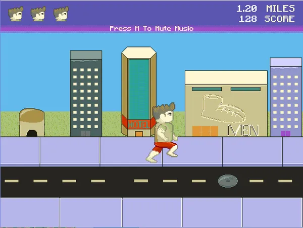 Buck Daring's Explosive Morning Jog screenshot 2