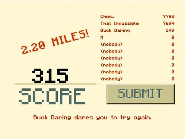 Buck Daring's Explosive Morning Jog screenshot 3