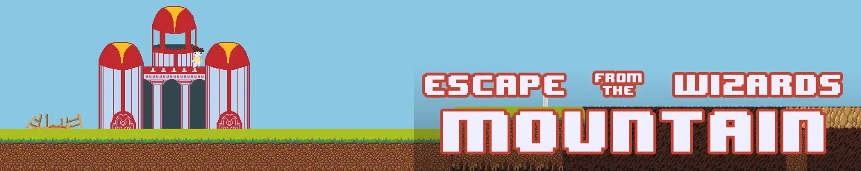 Escape from the Wizard's Mountain banner